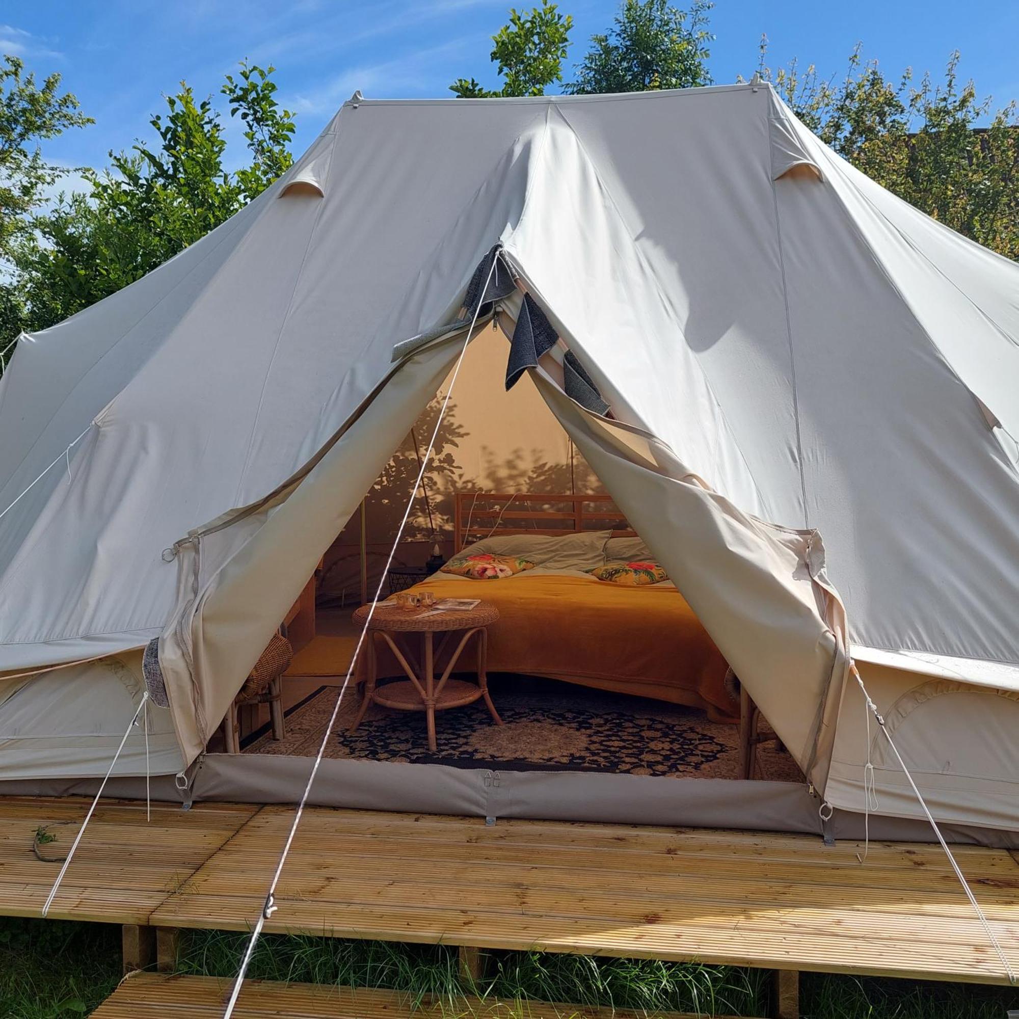 Bell Tent Glamping Essenhof Aagtekerke Ngoại thất bức ảnh